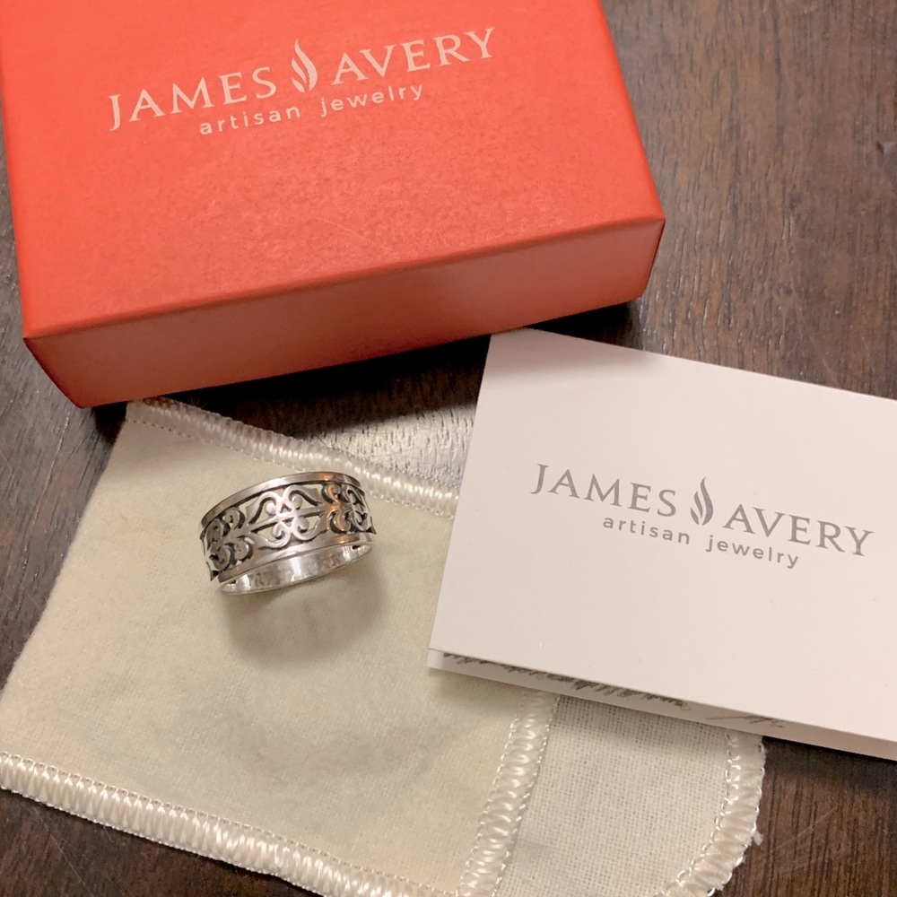 James Avery Open Adorned Ring 💍